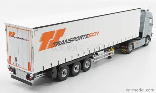 VOLVO  FH4 500 GLOBETROTTER TRUCK SION TRANSPORTS TELONATO 2016  GREY WHITE