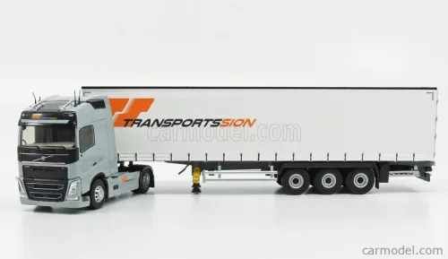 VOLVO  FH4 500 GLOBETROTTER TRUCK SION TRANSPORTS TELONATO 2016  GREY WHITE