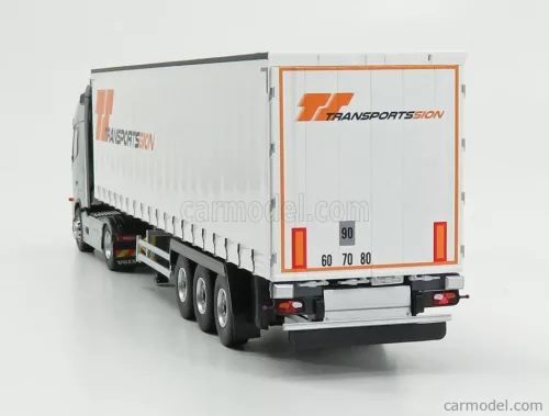 VOLVO  FH4 500 GLOBETROTTER TRUCK SION TRANSPORTS TELONATO 2016  GREY WHITE