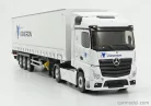 MERCEDES BENZ  ACTROS 2 1845 TRUCK VIGNERON TRANSPORTS TELONATO 2018  WHITE