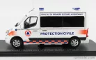 RENAULT  MASTER VAN AMBULANCE PROTECTION CIVILE VEHICULE DE PREMIERS SECOURS A PERSONNE VPSP 2014  WHITE ORANGE BLUE
