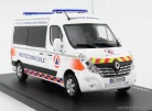 RENAULT  MASTER VAN AMBULANCE PROTECTION CIVILE VEHICULE DE PREMIERS SECOURS A PERSONNE VPSP 2014  WHITE ORANGE BLUE