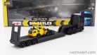 VOLVO  FH16 XL 750 TRUCK PIANALE TRASPORTO L25H RUSPA GOMMATA TRACTOR SCRAPER  BLACK YELLOW