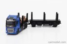 VOLVO  FH16 XL 750 TRUCK TRASPORTO TRONCHI TRUNK TRANSPORT 2018  BLUE BLACK