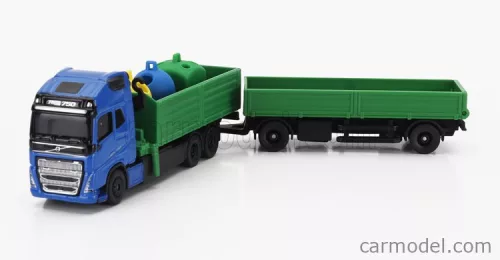 VOLVO  FH16 XL 750 TRUCK WITH GRUE 2021  BLUE GREEN