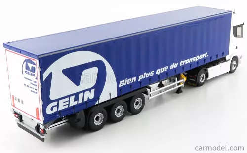 SCANIA  S500 TRUCK TELONATO GELIN TRANSPORTS 2016  WHITE BLUE