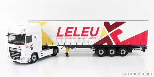 DAF  XF460 MY 2017 TRUCK LELEU TRANSPORTS 2017  WHITE YELLOW RED