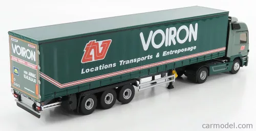 MERCEDES BENZ  ACTROS 1844 TRUCK TELONATO VOIRON TRANSPORTS 2008  2 TONE GREEN