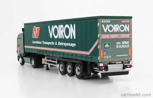 MERCEDES BENZ  ACTROS 1844 TRUCK TELONATO VOIRON TRANSPORTS 2008  2 TONE GREEN