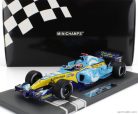 RENAULT  F1  R25 TEAM RENAULT N 1 WORLD CHAMPION WINNER FRENCH GP 2005 FERNANDO ALONSO  LIGHT BLUE YELLOW
