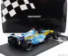 RENAULT  F1  R25 TEAM RENAULT N 1 WORLD CHAMPION WINNER FRENCH GP 2005 FERNANDO ALONSO  LIGHT BLUE YELLOW