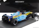 RENAULT  F1 R25 TEAM RENAULT F1 N 1 WORLD CHAMPION 3rd BRAZIL GP 2005 FERNANDO ALONSO  LIGHT BLUE YELLOW