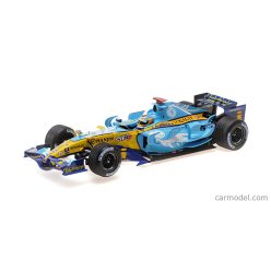   RENAULT  F1  R26 TEAM MILD SEVEN RENAULT F1 N 1 WORLD CHAMPION TURKISH GP 2006 FERNANDO ALONSO  LIGHT BLUE YELLOW