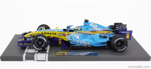 RENAULT  F1  R26 TEAM MILD SEVEN RENAULT F1 N 2 3rd CHINA GP 2006 GIANCARLO FISICHELLA  LIGHT BLUE YELLOW