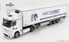 MERCEDES BENZ  ACTROS 5 1851 TRUCK SEMI-FRIGO CHEREAU ARCOSFRET 2018  WHITE