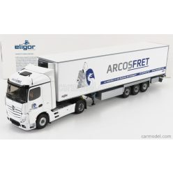   MERCEDES BENZ  ACTROS 5 1851 TRUCK SEMI-FRIGO CHEREAU ARCOSFRET 2018  WHITE