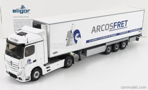 MERCEDES BENZ  ACTROS 5 1851 TRUCK SEMI-FRIGO CHEREAU ARCOSFRET 2018  WHITE