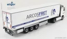 MERCEDES BENZ  ACTROS 5 1851 TRUCK SEMI-FRIGO CHEREAU ARCOSFRET 2018  WHITE