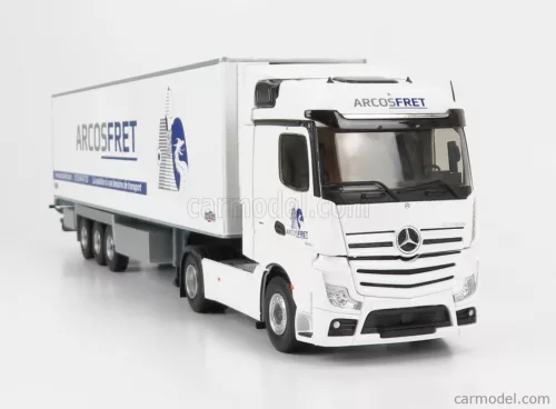 MERCEDES BENZ  ACTROS 5 1851 TRUCK SEMI-FRIGO CHEREAU ARCOSFRET 2018  WHITE