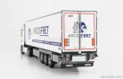 MERCEDES BENZ  ACTROS 5 1851 TRUCK SEMI-FRIGO CHEREAU ARCOSFRET 2018  WHITE
