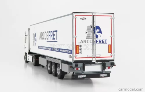 MERCEDES BENZ  ACTROS 5 1851 TRUCK SEMI-FRIGO CHEREAU ARCOSFRET 2018  WHITE