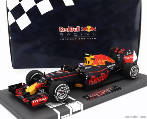 RED BULL  F1  RB12 TAG HEUER N 33 WINNER SPANISH GP (FIRST GP WIN) 2016 MAX VERSTAPPEN  MATT BLUE RED YELLOW