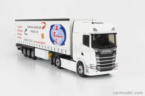 SCANIA  S500 TRUCK TELONATO ATL TRANSPORT 2016  WHITE