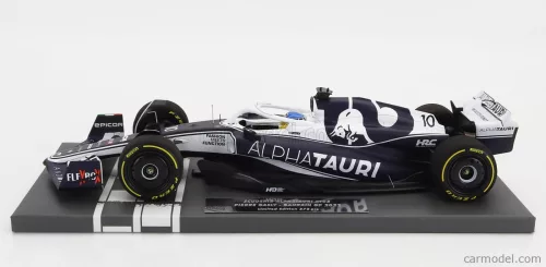 ALPHA TAURI  F1 AT03 HONDA TEAM ALPHA TAURI N 10 BAHRAIN GP 2022 PIERRE GASLY  WHITE BLUE