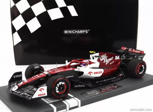 ALFA ROMEO F1 C42 TEAM ORLEN RACING N 24 BAHRAIN GP 2022 GUANYU ZHOU