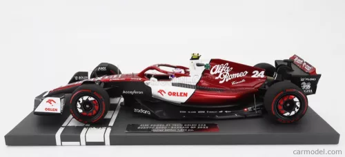 ALFA ROMEO F1 C42 TEAM ORLEN RACING N 24 BAHRAIN GP 2022 GUANYU ZHOU