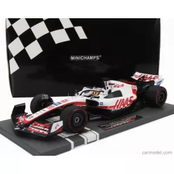   HAAS  F1  VF-22 TEAM HAAS N 20 POLE POSITION BRAZILIAN GP 2022 KEVIN MAGNUSSEN  WHITE BLACK RED