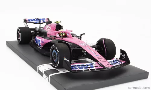 RENAULT  F1  A523 TEAM BWT ALPINE N 10 SEASON 2023 PIERRE GASLY  BLUE PINK