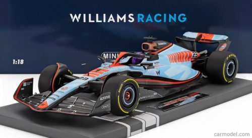 WILLIAMS  F1  FW45 TEAM WILLIAMS RACING GULF N 23 SINGAPORE GP 2023 ALEXANDER ALBON  LIGHT BLUE