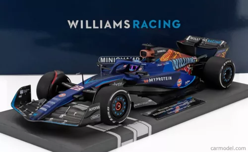 WILLIAMS  F1  FW45 TEAM WILLIAMS RACING GULF N 23 LAS VEGAS USA GP 2023 ALEXANDER ALBON  BLUE BLACK GOLD