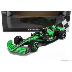   SAUBER  F1  C44 TEAM STAKE KICK N 24 SEASON 2024 ZHOU GUANYU  GREEN BLACK