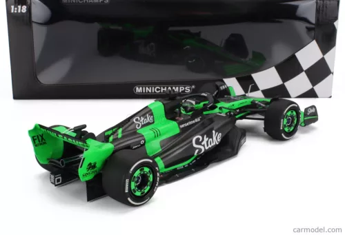 SAUBER  F1  C44 TEAM STAKE KICK N 77 SEASON 2024 VALTTERI BOTTAS  GREEN BLACK