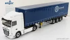 DAF  XF480 SUPERSPACE MY 2017 TRUCK TELONATO BOUCHE TRANSPORTS 2017  WHITE BLUE