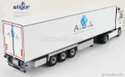 MERCEDES BENZ  ACTROS 5 1851 TRUCK SEMI-FRIGO ARMOR GLOBAL LOGISTICS TRANSPORTS 2018  WHITE