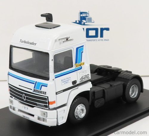 RENAULT  R420 TURBO INTERCOOLER TRACTOR TRUCK 2-ASSI BLANC PIERRE TRANSPORTS 1986