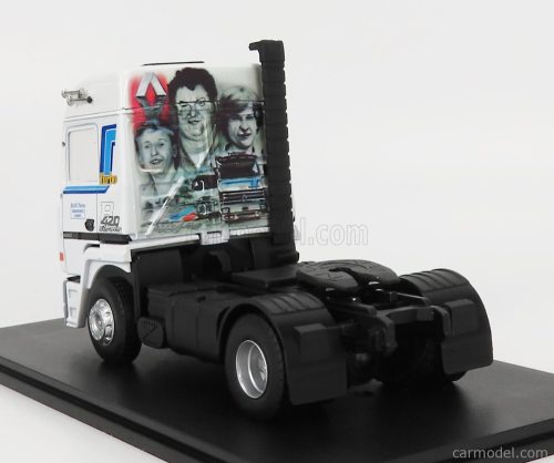 RENAULT  R420 TURBO INTERCOOLER TRACTOR TRUCK 2-ASSI BLANC PIERRE TRANSPORTS 1986