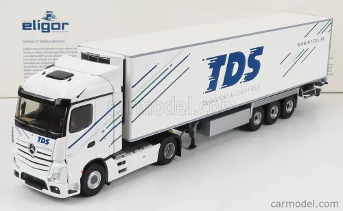 MERCEDES BENZ  ACTROS 5 1851 TRUCK SEMI-FRIGO TDS TRANSPORTS 2020  WHITE