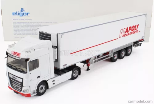 DAF  XF 460 MY17 TRUCK SEMI-FRIGO NAPOLY TRANSPORTS 2017  WHITE