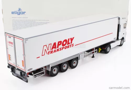 DAF  XF 460 MY17 TRUCK SEMI-FRIGO NAPOLY TRANSPORTS 2017  WHITE