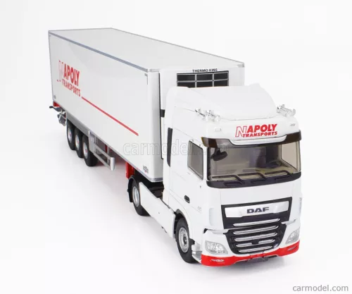 DAF  XF 460 MY17 TRUCK SEMI-FRIGO NAPOLY TRANSPORTS 2017  WHITE