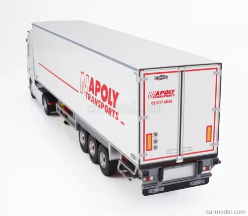 DAF  XF 460 MY17 TRUCK SEMI-FRIGO NAPOLY TRANSPORTS 2017  WHITE