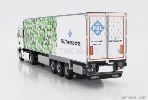 RENAULT  T-LINE HIGH TRUCK SEMI-FRIGO FSL TRANSPORTS 2021  WHITE GREEN
