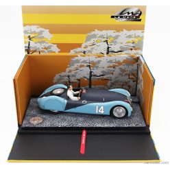   BUGATTI  F1  TYPE 57S 45 N 14 A.C.F. GP 1937 JEAN BUGATTI  2 TONE MATT BLUE