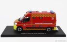 RENAULT  MASTER VAN VSAV SDIS 35 VEHICULE DE SECOURS ET D'ASSISTANCE AUX VICTIMES SAPEURS POMPIERS 2019  RED YELLOW