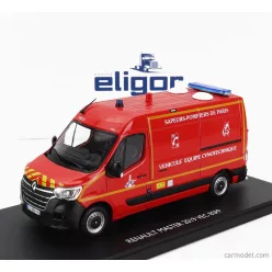   RENAULT  MASTER VAN VEC BSPP VEHICULE EQUIPE CYNOTECHNIQUE SAPEURS POMPIERS DE PARIS 2019  RED