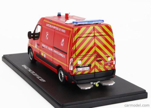 RENAULT  MASTER VAN VEC BSPP VEHICULE EQUIPE CYNOTECHNIQUE SAPEURS POMPIERS DE PARIS 2019  RED